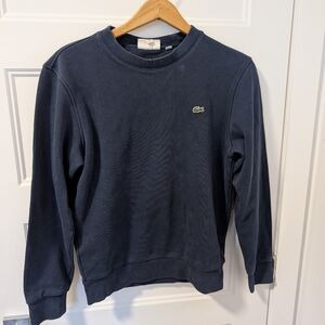 Lacoste/Men's Dark Blue Crewneck Sweater Sz S